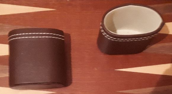 The original Leatherette Dice Cups