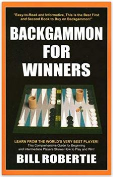 Backgammon for Winners, book cover.