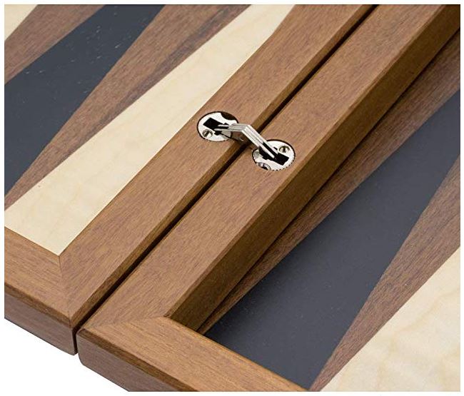 Maple and tulipwood points. Backgammon wood types.