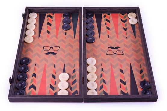Manopoulos Hipster Backgammon set. 