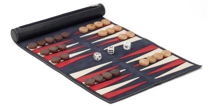 Link to Lazy Days Indigo Backgammon set.