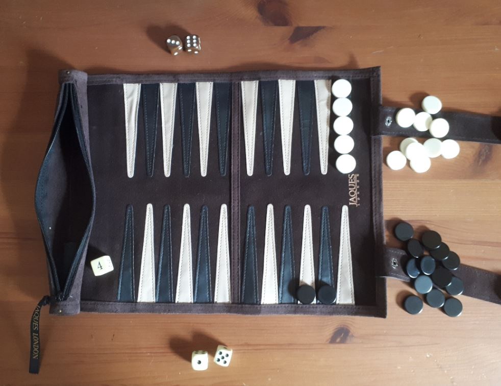 Backgammon wastage example.